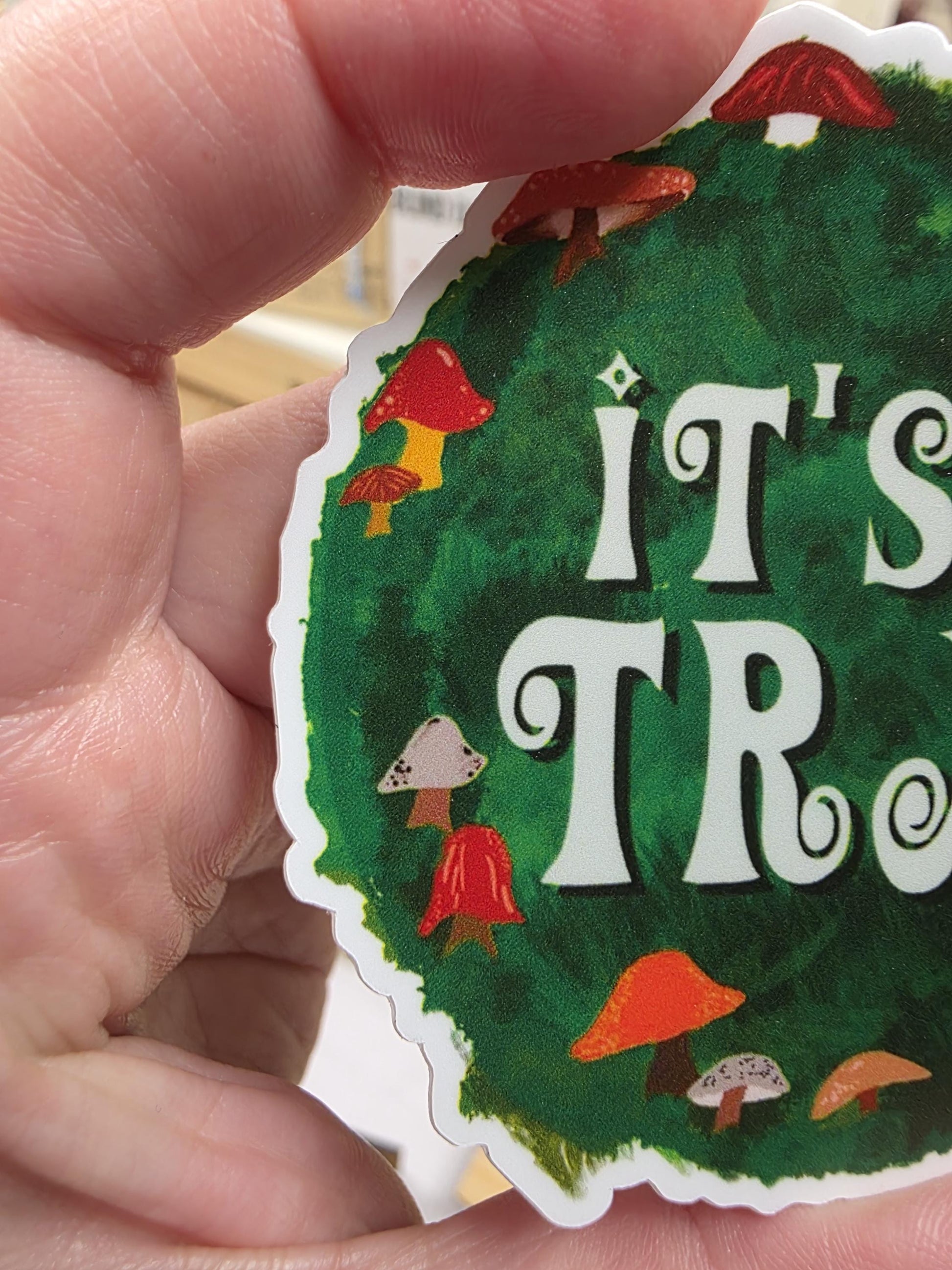 It's A Trap Weatherproof Sticker