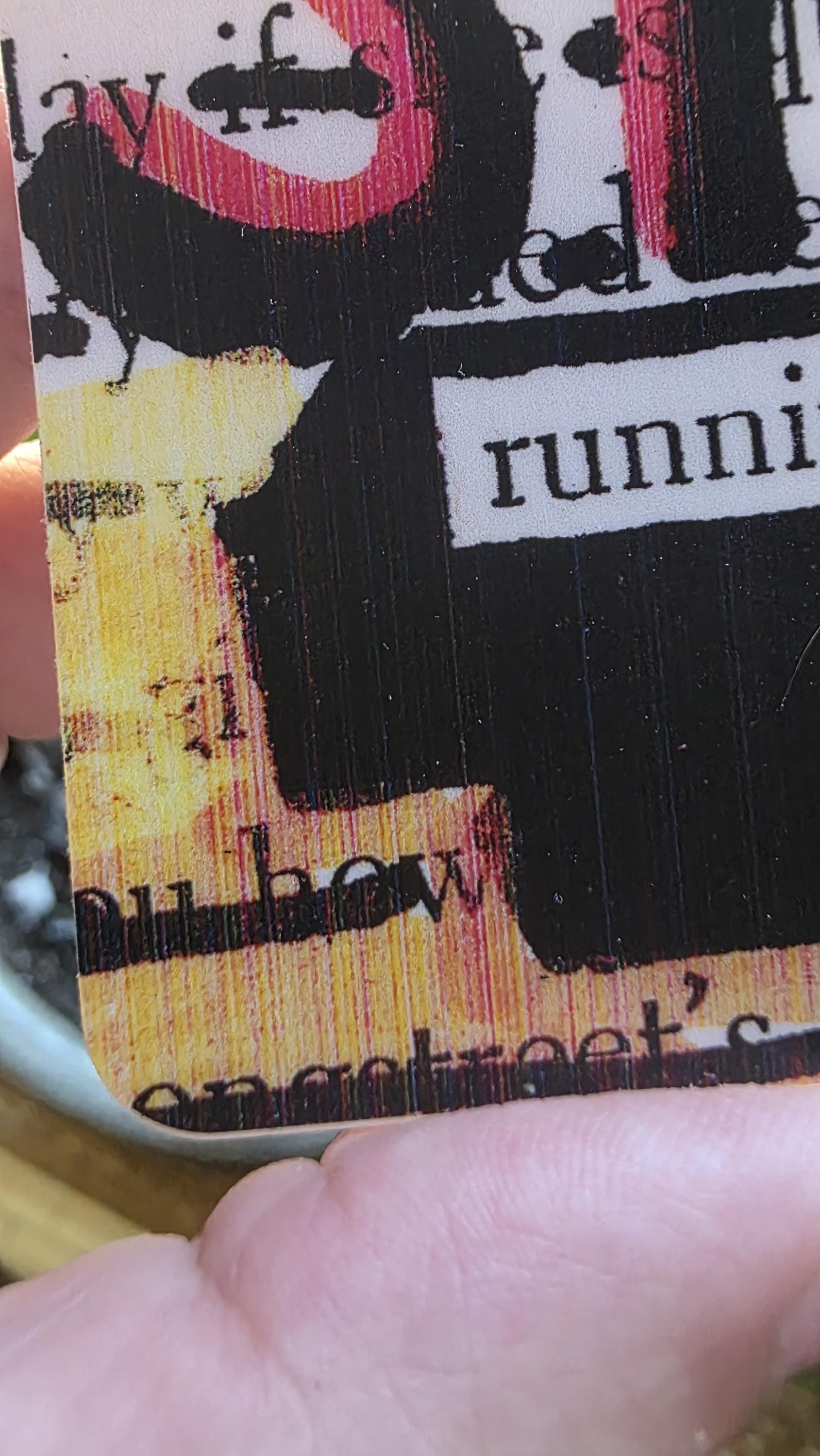 Stop Running Past Opportunity Vinyl Sticker, Motivational Sticker for Laptops and Water Bottles