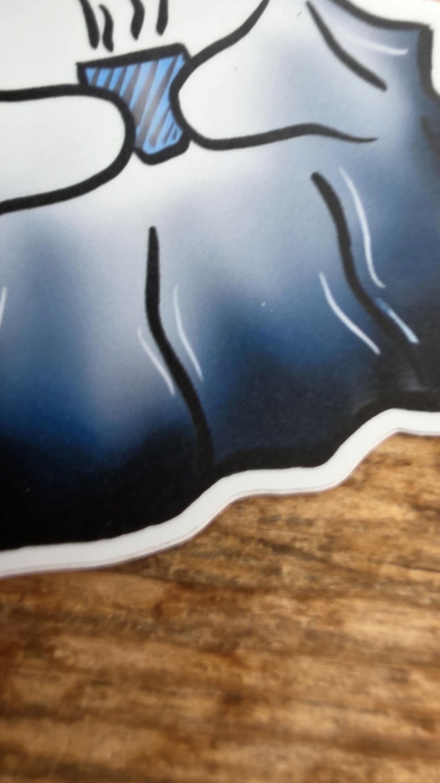 ASH THE GHOST Stickers, Ghost Sticker, Coffee Drinking Ghost, Vinyl Sticker for Water Bottle, Gifts for Friends, Halloween Stickers