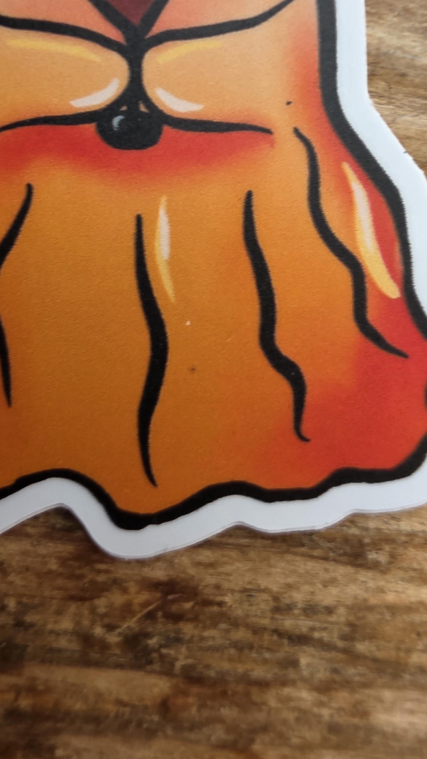 MARTINE THE GHOST Sticker, Martini-Drinking Ghost, Halloween Stickers, Gifts for Stationary Lovers, Gifts for Him, Halloween Stickers