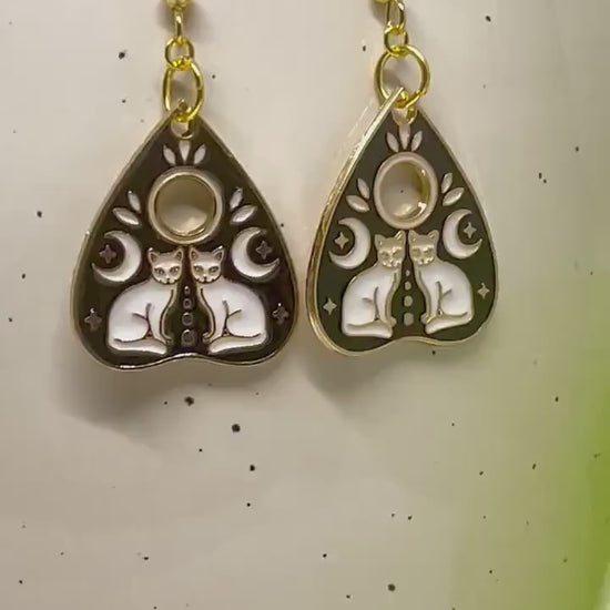 Ouija Planchette, Earrings, Witchy Earrings, Gifts for Her, Gifts for Girlfriend, Gifts for Mom, Halloween Earrings, Birthday Earrings